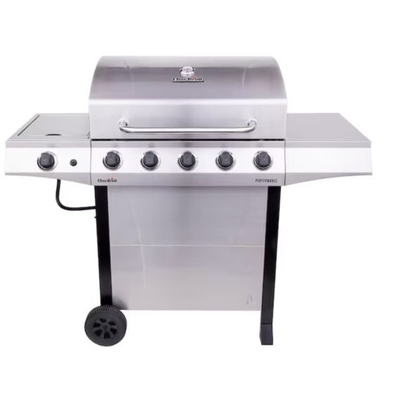 Char-Broil Char-Broil Performance Series Silver 5-Burner Propane Gas Barbecue