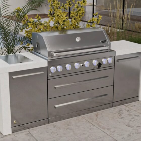 Mont Alpi Mont Alpi 6-burner Deluxe Island MAi805-D - 94"
