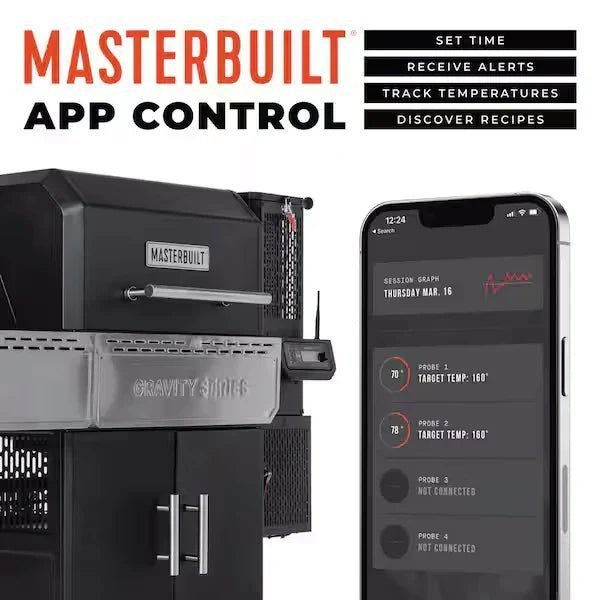 Masterbuilt Masterbuilt 1150 Gravity Fed Charcoal Barbecue and Smoker