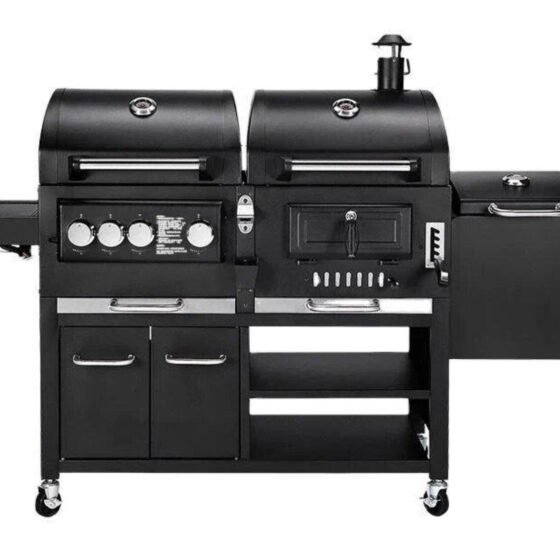 Oveny Outdoor Large Gas and Charcoal Grill