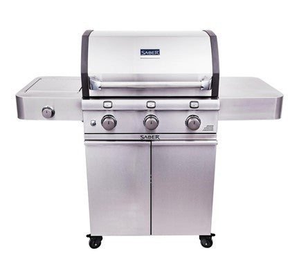 Saber Saber Deluxe Stainless 3-Burner Grill