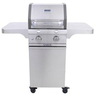 Saber Saber Deluxe Stainless 2-Burner Grill