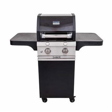 Saber Saber Deluxe Black 2-Burner Grill