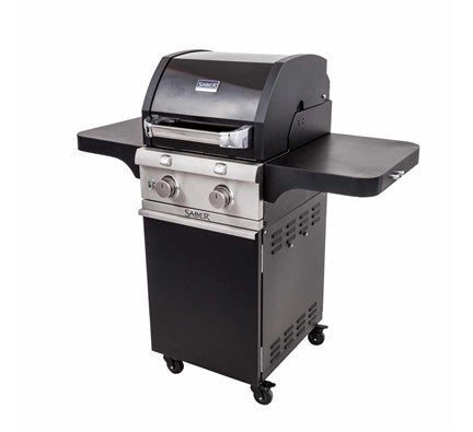 Saber Saber Deluxe Black 2-Burner Grill