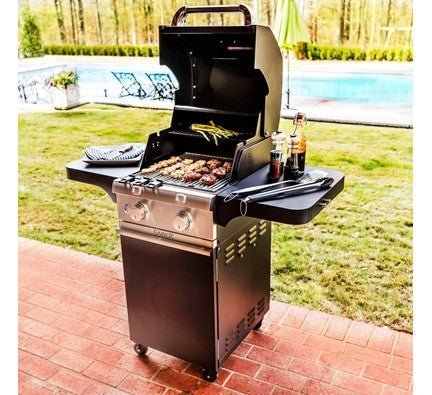 Saber Saber Deluxe Black 2-Burner Grill