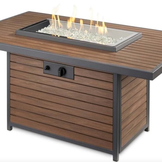 The Outdoor GreatRoom Company The Outdoor GreatRoom Company KW-1224-19-K Kenwood Gas Fire Pit Table