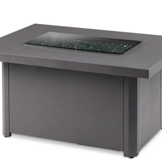 The Outdoor GreatRoom Company The Outdoor GreatRoom Company CAD-1224x Caden Chat Height Gas Fire Pit Table