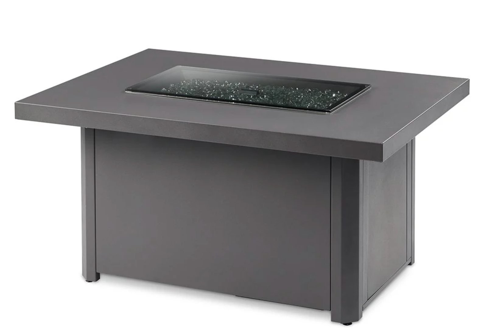 The Outdoor GreatRoom Company The Outdoor GreatRoom Company CAD-1224x Caden Chat Height Gas Fire Pit Table