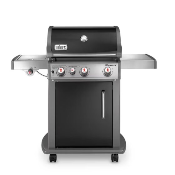 Weber Weber Spirit E-330 Black 3-Burner Propane Gas Barbecue with 1 Side Burner