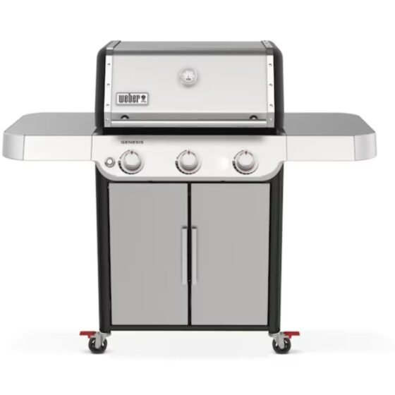 Weber Weber Genesis S-315 Stainless Steel 3-Burner Propane Gas Barbecue