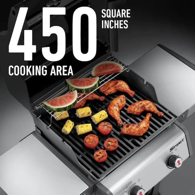 Weber Weber Spirit E-210 Gas Barbecue with Fold-Down Tables